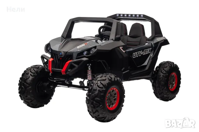 Двуместен акумулаторен джип Super Star 24V батерия, снимка 15 - Детски велосипеди, триколки и коли - 48292924