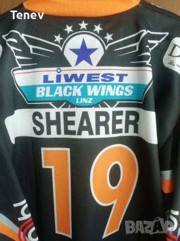 Liwest Black Wings Linz Shearer #19 хокейна тениска фланелка Jersey, снимка 3 - Тениски - 41388615