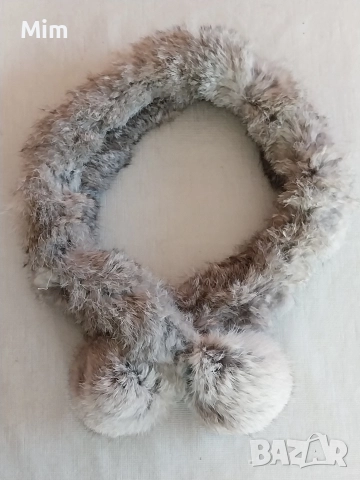 Дамски,зимни кожени шалове и яки, снимка 7 - Шалове - 52591974