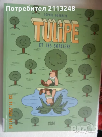 Детска книга на френски Sophie Guerrive - Tulipe et les sorciers