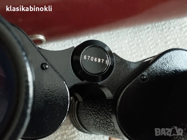 ТОП Бинокъл Carl Zeiss Jena-JENOPTEM-MULTI-COATED -10 х 50W-ГДР--КАТО НОВ, снимка 10 - Екипировка - 53578403