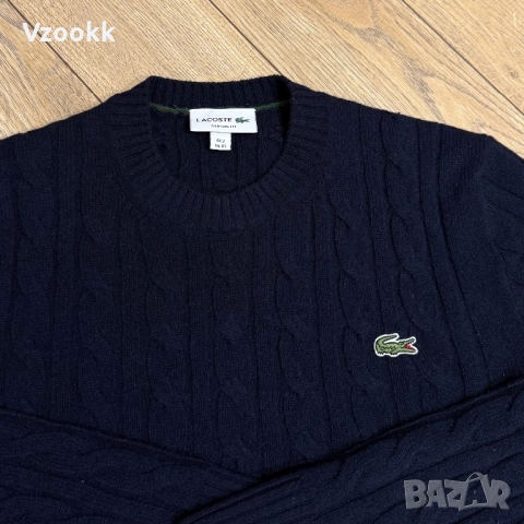 Мъжка блуза / пуловер Lacoste Regular Fit | S размер, снимка 3 - Блузи - 52800504