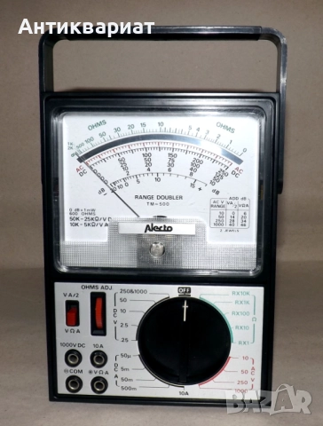 Японски универсален мултиметър, мултицет - Alecto TM-500, снимка 1