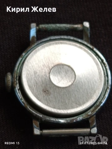 Стар механичен часовник дамски Заря СССР 21 камъка за КОЛЕКЦИЯ 30771, снимка 7 - Антикварни и старинни предмети - 51087997