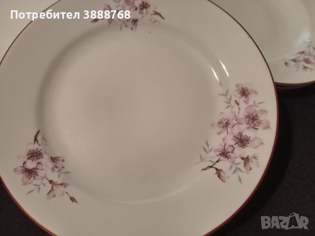 Съдове за хранене от порцелан, снимка 2 - Чинии - 51893325