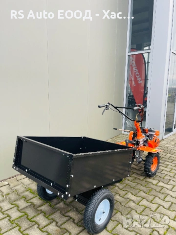 Ремарке за тракторна косачка Husqvarna , мотофреза , снимка 12 - Ремаркета - 53404990