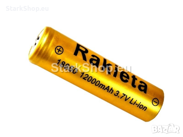 Акумулаторна батерия 18650 Rakieta 12 000mah, 3.7V, снимка 2 - Друга електроника - 36285881