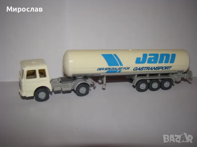 WIKING H0 1/87 MAN ТИР КАМИОН МОДЕЛ КОЛИЧКА ЦИСТЕРНА