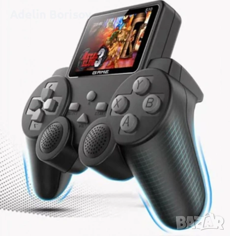 Ретро игрова конзола с 2.4-инчов дисплей и 520 вградени игри, снимка 4 - Друга електроника - 53507556