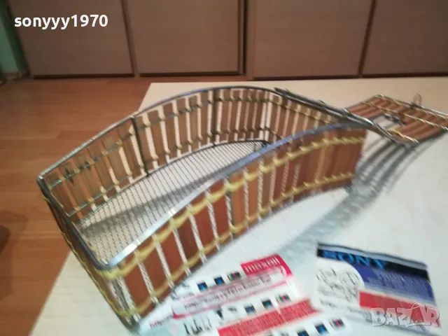 КУТИЯ МЕТАЛ И ДЪРВО 24Х14Х11СМ 1411241113, снимка 3 - Антикварни и старинни предмети - 47965078