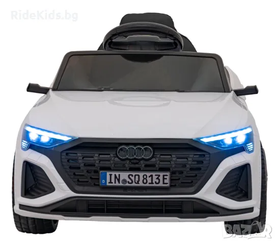 Audi SQ8 12V – Детски акумулаторен джип, Бял, EVA гуми, снимка 2 - Детски велосипеди, триколки и коли - 50418541
