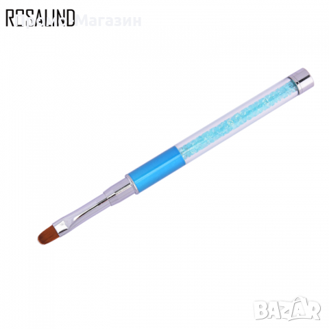 Луксозна четка за гел - синя, снимка 2 - Продукти за маникюр - 36228821