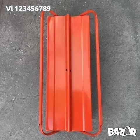 Метална кутия за инструменти с 5 отделения и катинар, снимка 3 - Куфари с инструменти - 53838504