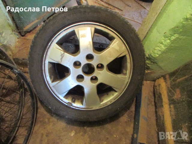 Джанти 5x110 с гуми 195/50/15 Опел, снимка 2 - Гуми и джанти - 53495312