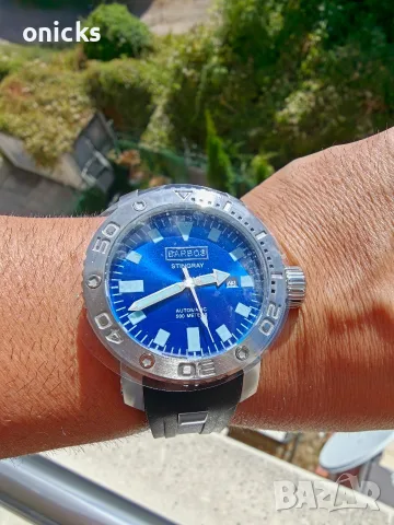 Barbos STINGRAY Blue Dial Limited Edition , снимка 2 - Мъжки - 56197807