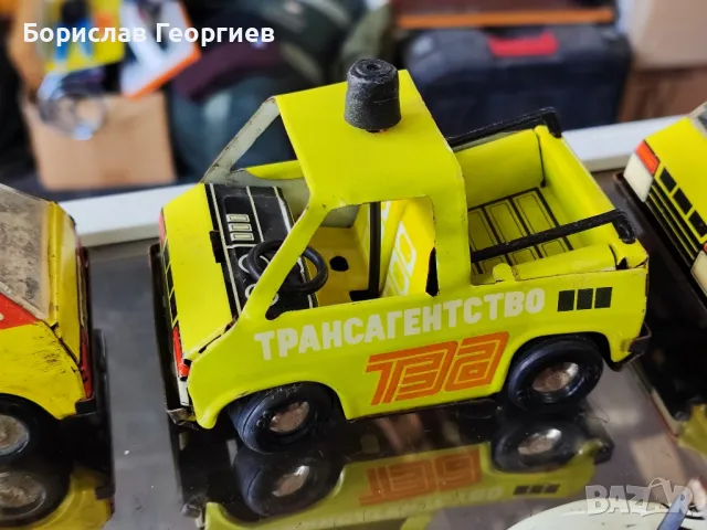 Лот стари играчки ламаринени колички, снимка 3 - Колекции - 48377618