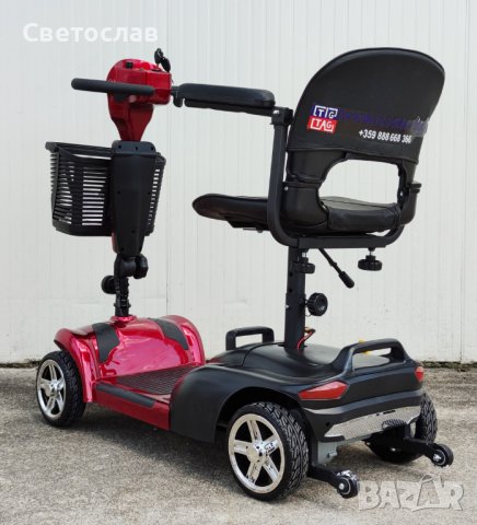 Четириколка електрическа за трудно подвижни хора EcoWay X02B, снимка 9 - Мотоциклети и мототехника - 41585801