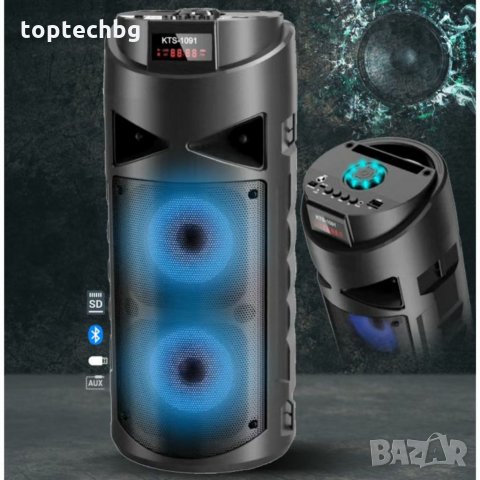 Безжична Караоке Тонколона KTS - 1091 С Bluetooth И Микрофон, снимка 1