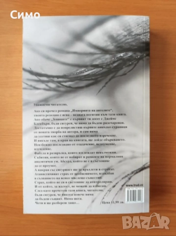 Зениците - Джеймс Блекбъри, снимка 3 - Художествена литература - 53188977