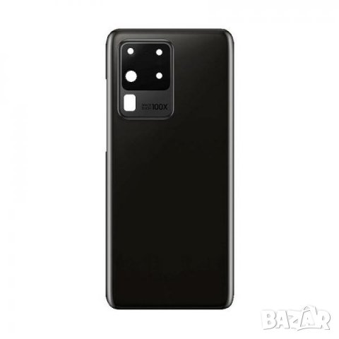 Капак батерия зa Samsung S20 Ultra (G988) Черен, снимка 1 - Резервни части за телефони - 33914886