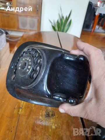 Стар телефон #6, снимка 7 - Антикварни и старинни предмети - 39384643