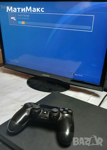 Playstation 4 1TB + контролер, снимка 2 - PlayStation конзоли - 55842231