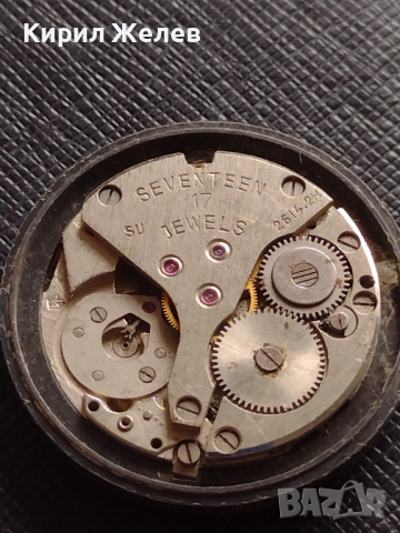 Механизъм с циферблат за ръчен часовник POLJOT USSR за КОЛЕКЦИЯ ЧАСТИ 37148, снимка 4 - Други - 44710791