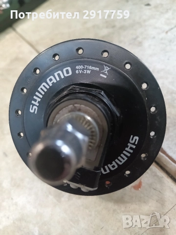 Динамо главини Shimano , снимка 3 - Части за велосипеди - 53051625
