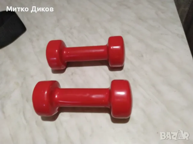 Дъмбели гири фитнес и друго 2 броя по 1,5кг маркови на Energetics, снимка 4 - Фитнес уреди - 48613834