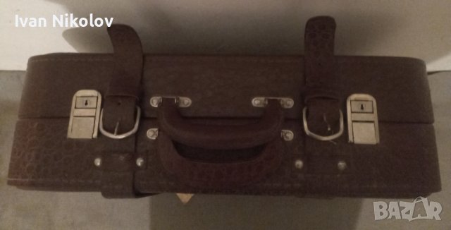 Класически кожен куфар , снимка 2 - Куфари - 41462922