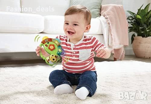 Нова Бебешка тамбура с разтърсващи звуци сензорна играчка със светлини музика/ 3-24 месеца, снимка 3 - Други - 41404449