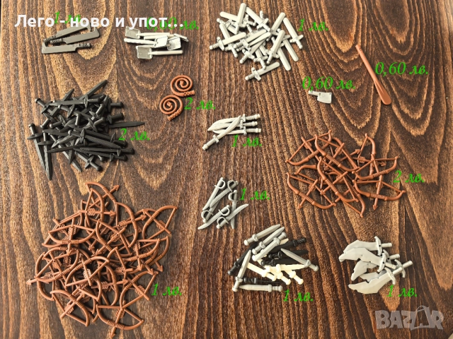 НОВИ LEGO минифигурки рицар пират сокол вълк форестмен /17 юли 2025/, снимка 11 - Колекции - 49567716