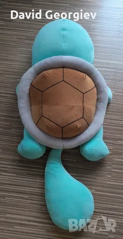 Голяма плюшена играчка Покемон Скуиртъл / Pokémon Squirtle, снимка 2 - Плюшени играчки - 56200384