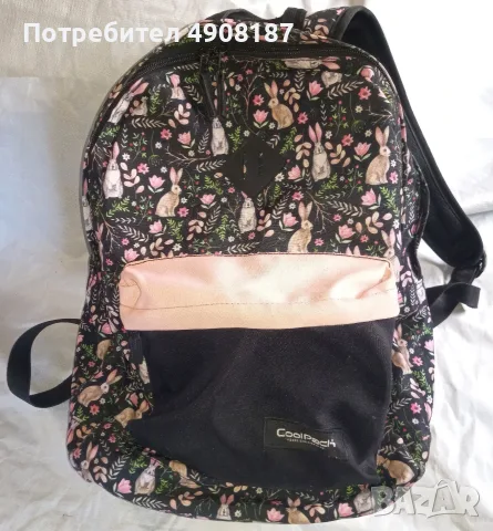 Раница Cool pach със зайчета, снимка 3 - Раници - 56039190