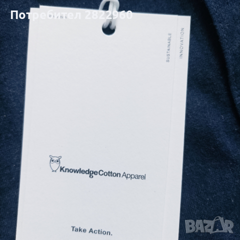 Knowledge cotton apparel риза памук 110-116см, снимка 3 - Детски ризи - 44760793