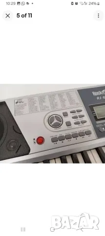 ROCKJAM RJ-661 ELECTRONIC KEYBOARD WITH 61 PIANO KEYS&TEACHING SYSTEM, снимка 4 - Синтезатори - 48290915