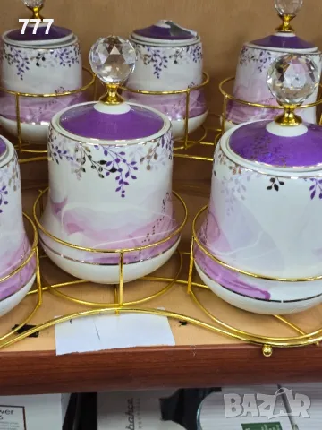 бурканчета на стойка , снимка 3 - Аксесоари за кухня - 48214441