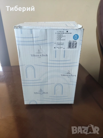 Кристална ваза/Villeroy & Boch нова, снимка 12 - Вази - 53753092