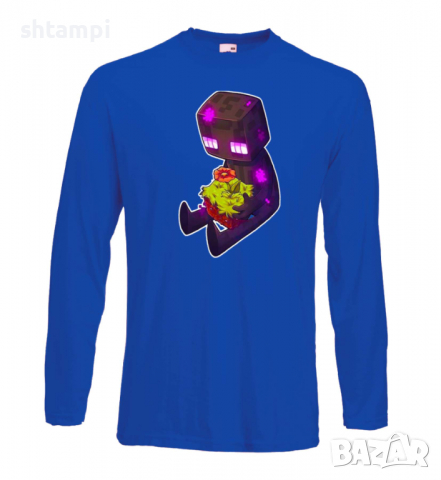 Мъжка тениска Enderman 4,Minecraft, майнкрафт,Игра,Забавление,подарък,Изненада,Рожден Ден., снимка 3 - Тениски - 36494810