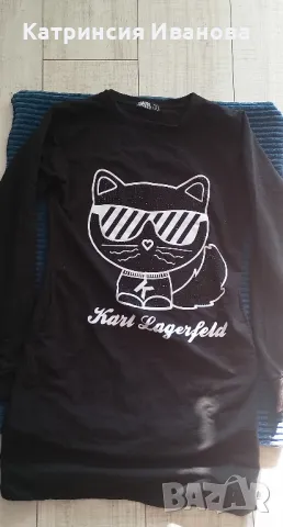 Страхотни рокли и гащеризони за повод,рокля Каrl Lagerfeld