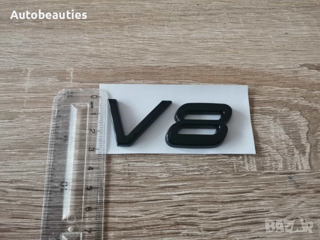 черна емблемa Volvo V8, снимка 3 - Аксесоари и консумативи - 52613679