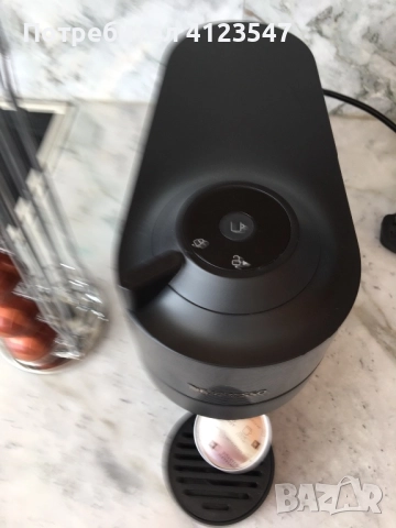 Еспресо кафе машина Nespresso с капсули, използвана, снимка 3 - Кафемашини - 52393296