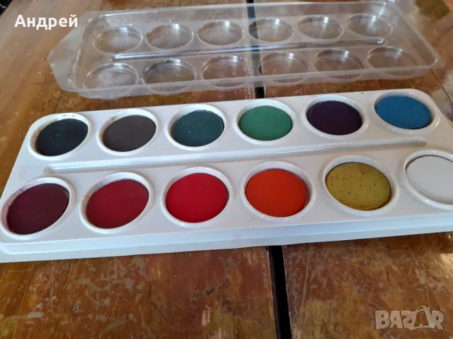 Стари водни боички,бои , снимка 3 - Други ценни предмети - 48407719