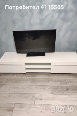 тв шкаф180х45х38см, бял, снимка 2 - Шкафове - 51991174