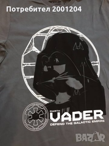 Нова !!! Тениска на Star Wars - Dart Vader, снимка 3 - Тениски - 35914484