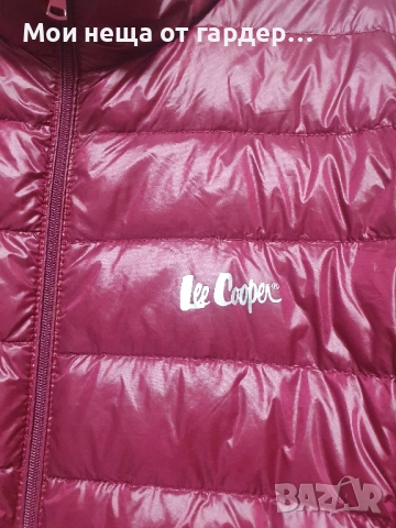 Марково яке ватирано.фино Lee Cooper. M, снимка 5 - Якета - 52170883