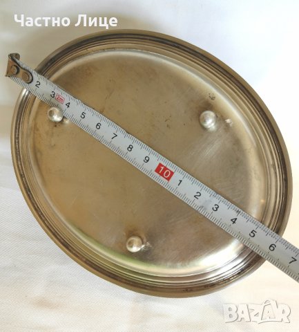 Изключително Красив Изящен Старинен Сребърен Италиански Аристократичен Съд , снимка 8 - Други ценни предмети - 40470711