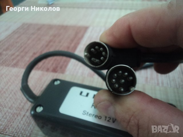 Uher K 529 /stereo 12V Захранващ кабел , снимка 4 - Други - 41781095