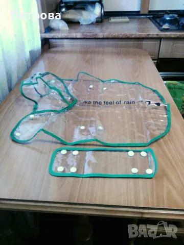 Прозрачен дъждобран за домашни любимци