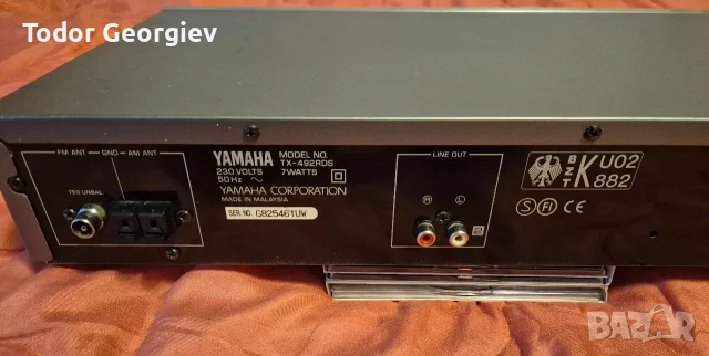 Тунер YAMAHA TX-492RDS, снимка 5 - Ресийвъри, усилватели, смесителни пултове - 55728233
